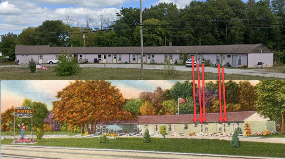 Rileys Motel - Then Vs Now